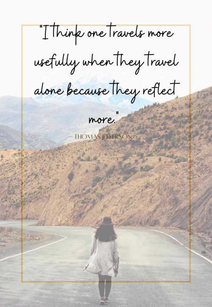 quotes on solo trip